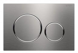 Placca di comando Sigma20, per risciacquo a due quantità Placca di comando Sigma20, per risciacquo a due quantità